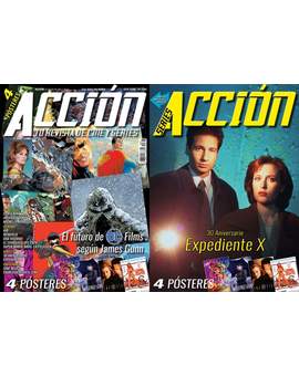 Accion Cine Abril 2023. Portada y posters.