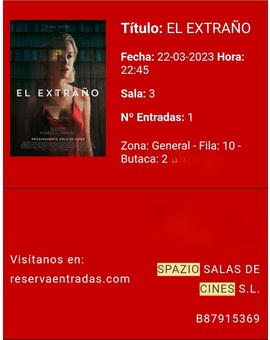 El Extraño: Breve crítica y entrada [Sin Spoilers]. Nota 5,5/10. Rutinaria.