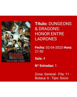 Dungeons & Dragons: Honor entre ladrones: Breve crítica y entrada [Sin Spoilers]. Nota 8/10. 