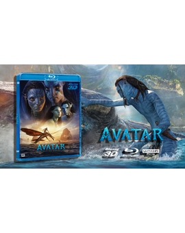 Avatar El Sentido del Agua en Blu-Ray 3D.