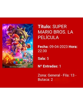 Super Mario Bros: Breve crítica y entrada [Sin Spoilers]. Nota 9/10. ¡Mamma mía!.
