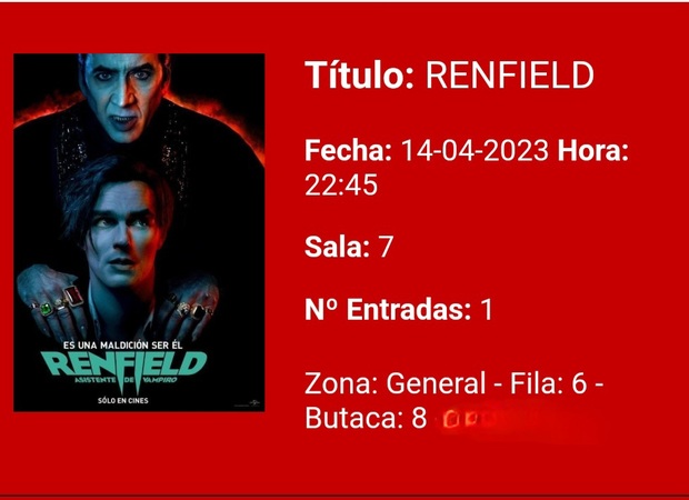 Renfield: Breve crítica y entrada [Sin Spoilers]. Nota 7/10. Nicolas Cage on fire.