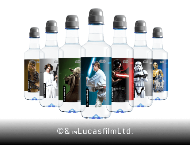Nueva Coleccion botellas star wars Cabreiroa