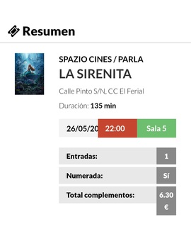 Fuerza y valor aragornn, fuerza y valor!!!. La Sirenita: Mi crítica y mi Entrada.