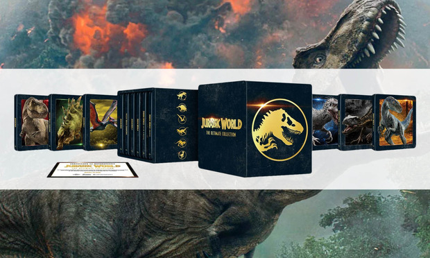 Nueva reedición con nuevo diseño de la saga Jurassic 