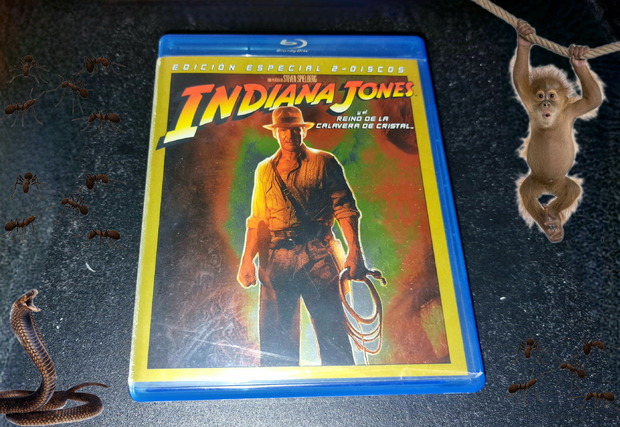 Edición especial 2 discos de Indiana Jones y el reino de la calavera de cristal. Mi Compra  17-07-23
