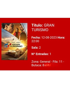 Gran Turismo: Breve crítica y entrada [Sin Spoilers]. Nota 7,5/10