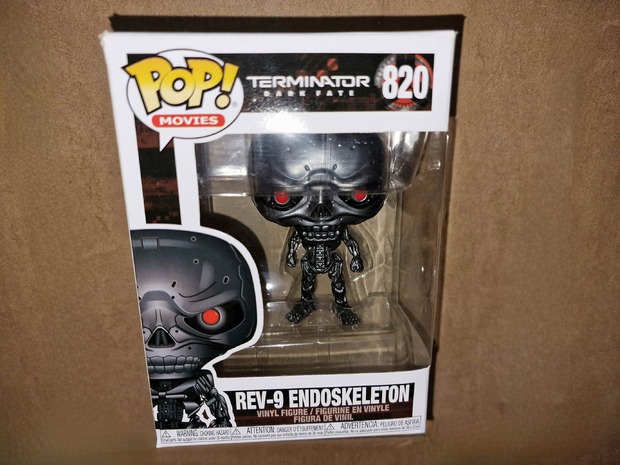 Funko REV-9 Endoskeleton  Terminator Destino Oscuro. Mi Compra  23-08-2023.