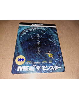 Megalodón Steelbook 4K UHD. Mi Compra 23-08-2023