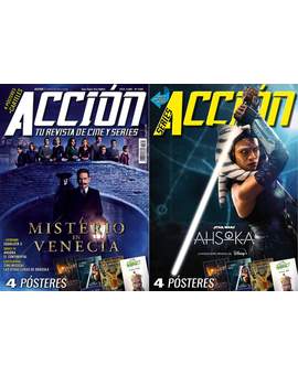 Accion Cine. Portada y Posters Septiembre 2023.
