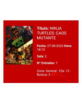Ninja Turtles Caos Mutante: Breve crítica y entrada [Sin Spoilers]. Nota 7,5 /10.