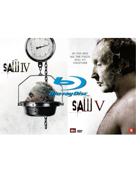 Y a día de hoy siguen sin editarse en Blu-Ray Saw IV y Saw V...