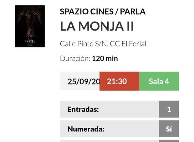La Monja 2: Breve crítica y entrada [Sin Spoilers]. Nota 5,5/10. 