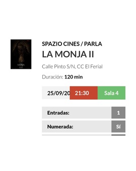 La Monja 2: Breve crítica y entrada [Sin Spoilers]. Nota 5,5/10. 