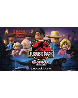 Jurassic Park. Tráiler Oficial de la película de Lego 