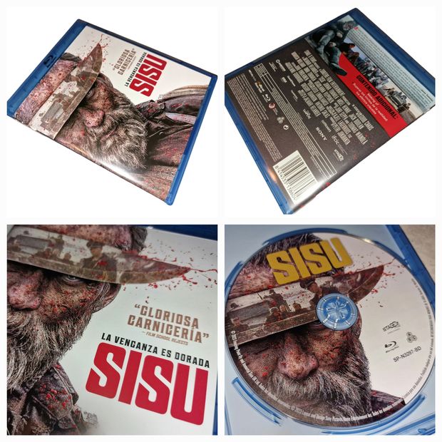 Sisu en Blu-Ray. Mi Compra 07-10-2023.