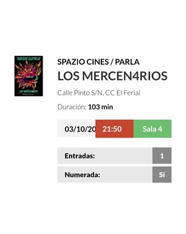 Los Mercen4rios: Breve crítica y entrada [Sin Spoilers]. Nota 5,5.