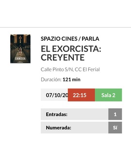 El Exorcista Creyente: Breve crítica y entrada [Sin Spoilers]. Nota 5