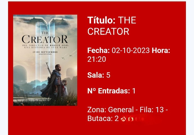 The Creator: Breve crítica y entrada [Sin Spoilers]. Nota: 6,5/10.