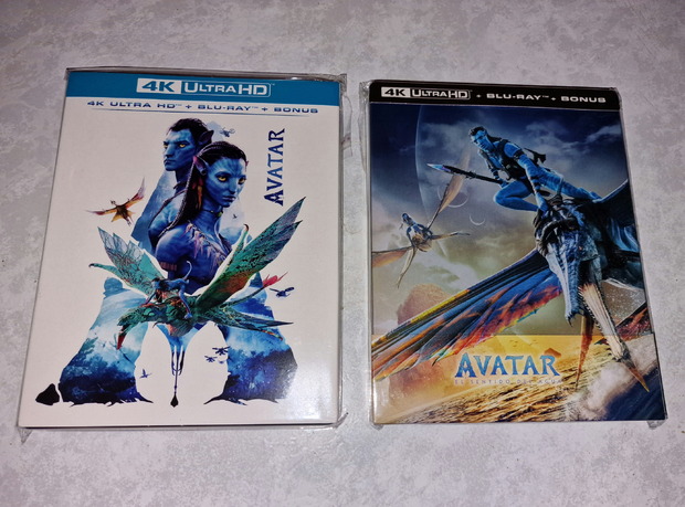 Colección Avatar en formato 4K UHD.