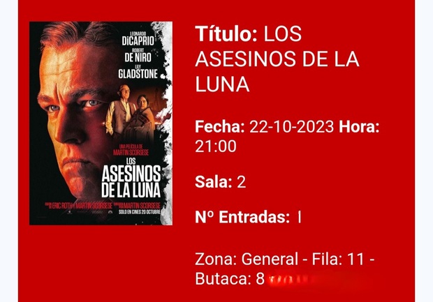 Los Asesinos de la Luna: Breve Crítica y entrada [Sin Spoilers]. Nota 8/10.