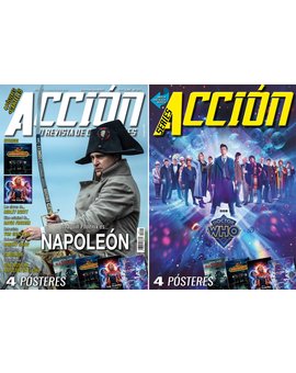 Accion Cine. Portada y posters Noviembre 2023.