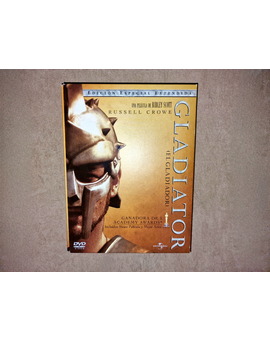 Gladiator. Edición especial coleccionista en DVD. Mi Compra del 27-10-2023.