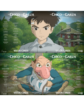 El chico y la garza. Cines.