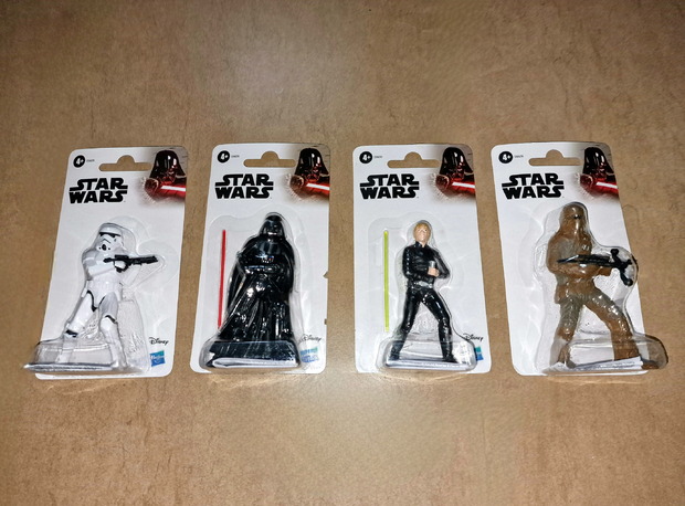 Figuritas Star Wars de Hasbro.
