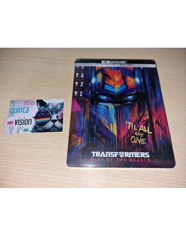 Transformers El Despertar de las Bestias steelbook Grafity. Mi adquisición del 30-10-2023.