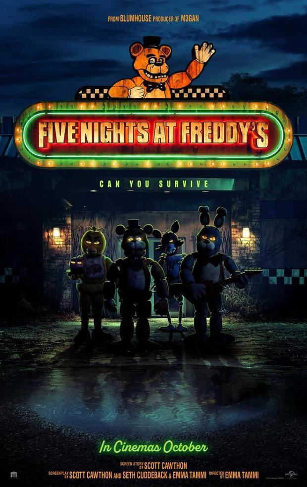 Five nights at freddy's: Breve crítica. Nota:4.5/10