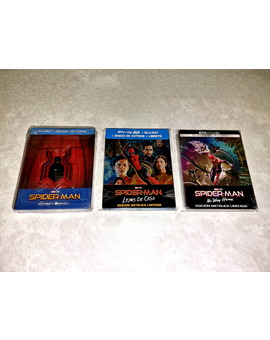 Spider-Man. Mi colección de la Trilogía Marvel de Tom Holland. 