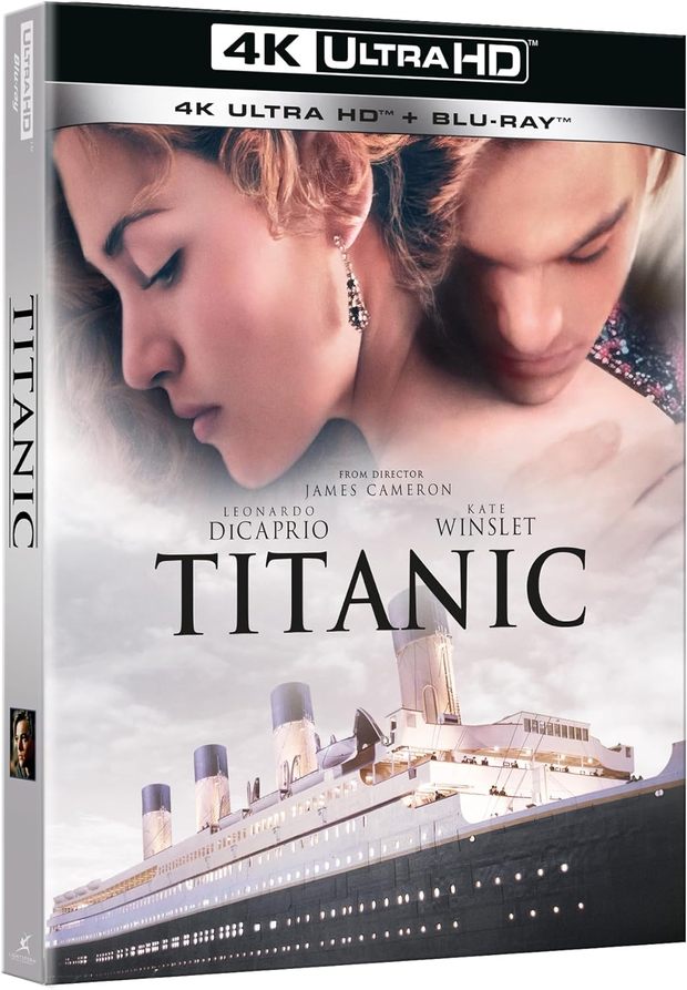 Vendrá con funda parece ser. Titanic 4K UHD.