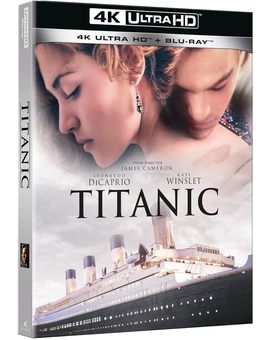 Vendrá con funda parece ser. Titanic 4K UHD.