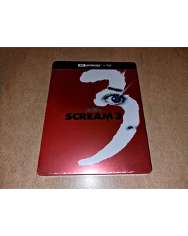 Scream 3 steelbook. Mi Compra 11-11-2023.