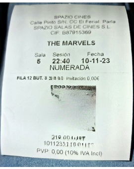 The Marvels: Breve Crítica y entrada [Sin Spoilers]. Nota 4,5/10.  