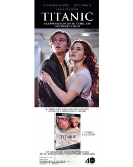 Titanic. Anuncio Fotogramas Diciembre 2023