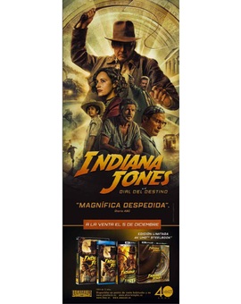 Indiana Jones y El Dial del Destino. Anuncio Fotogramas Diciembre 2023