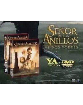 El Señor de los Anillos Las Dos Torres VHS y DVD TV Spots 2003. Eran otros tiempos...