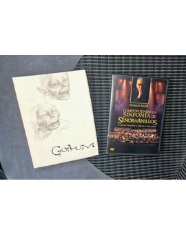 Completando extras de El Señor de los Anillos. DVD de Gollum y sinfonía. 