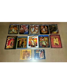 Indiana Jones. Mi colección completa [DVD, Blu-Ray, 4K UHD, Steelbooks, CDs].