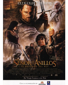 Hoy se cumplen 20 años del estreno en cines de El Señor de los Anillos El Retorno del Rey 