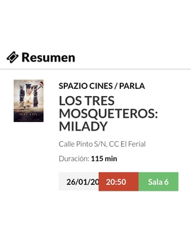 Los tres mosqueteros: Milady. Breve Crítica y Entrada [Sin Spoilers]. Nota: 9/10.