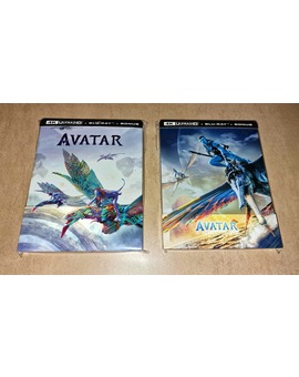 Avatares Metálicos. Steelbooks de Avatar y Avatar El Sentido del Agua.