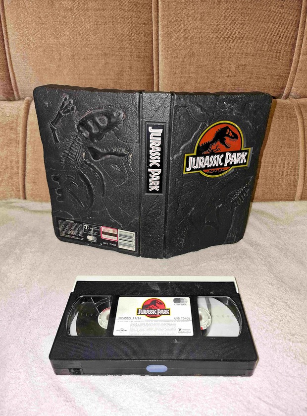 Jurassic Park. Edición limitada VHS Fosil. Edición Italiana. Mi Compra  07-03-2024