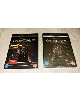 Juego de Tronos Temporada 1 4K UHD. Mi Compra 08-03-2024.