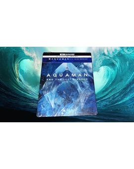 Aquaman y El Reino Perdido Steelbook. Mi Compra 21-03-2024.