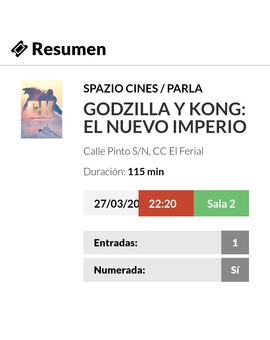 Godzilla y Kong El Nuevo Imperio: Breve Crítica y Entrada [Sin Spoilers]. Nota: 9/10.