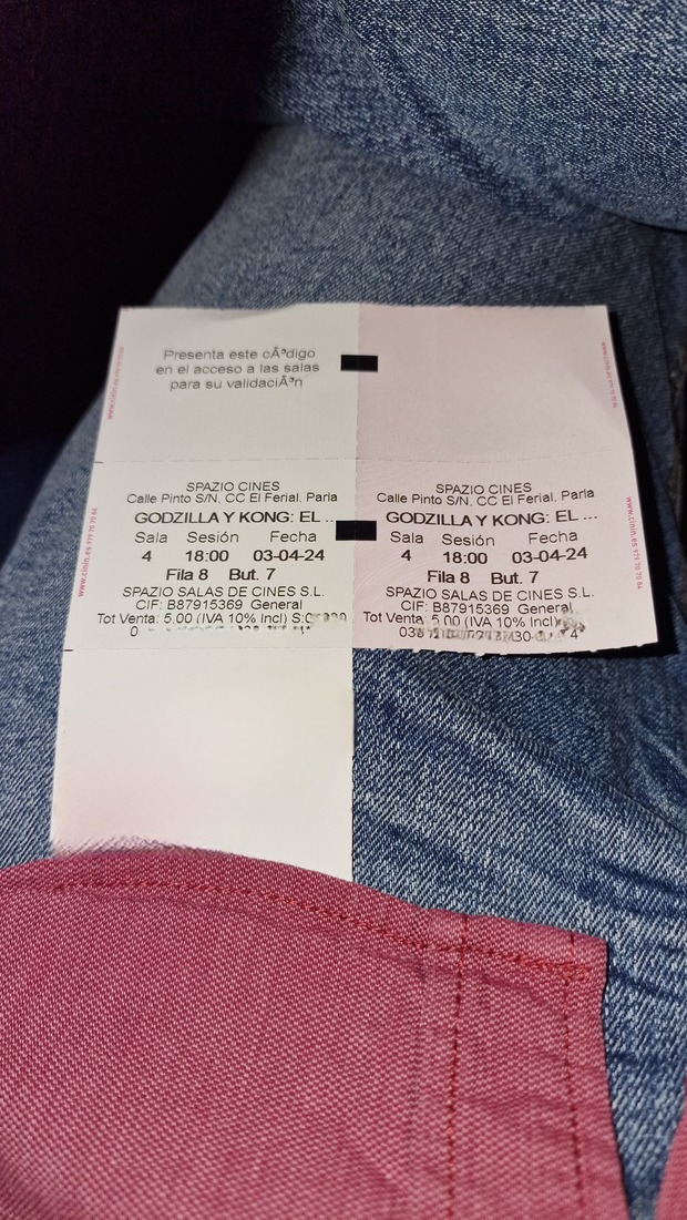 Godzilla x Kong El Nuevo Imperio. Mi entrada del segundo visionado 