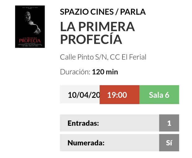 La Primera Profecia: Breve Crítica y Entrada [Sin Spoilers]. Nota: 7,5/10.